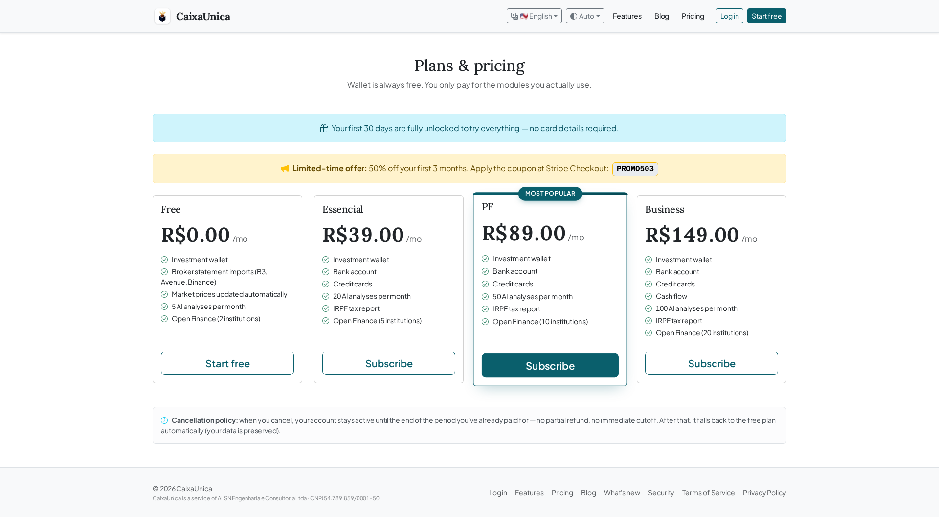 Which CaixaUnica plan fits you? 4 real profiles